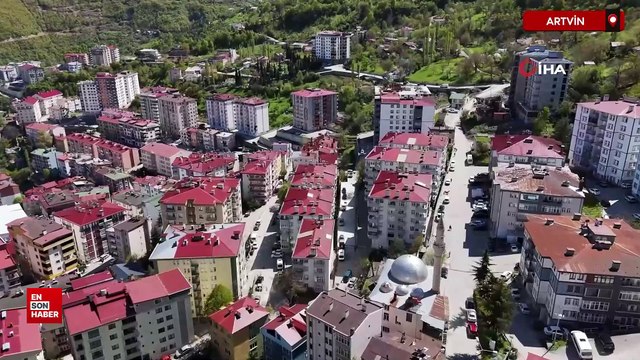 Artvin'de 'Ayaklı cami' mimarisiyle dikkat çekiyor