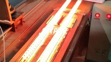 Power-on 845mm 230v 2000w twin tubes infrared carbon fiber heat lamps