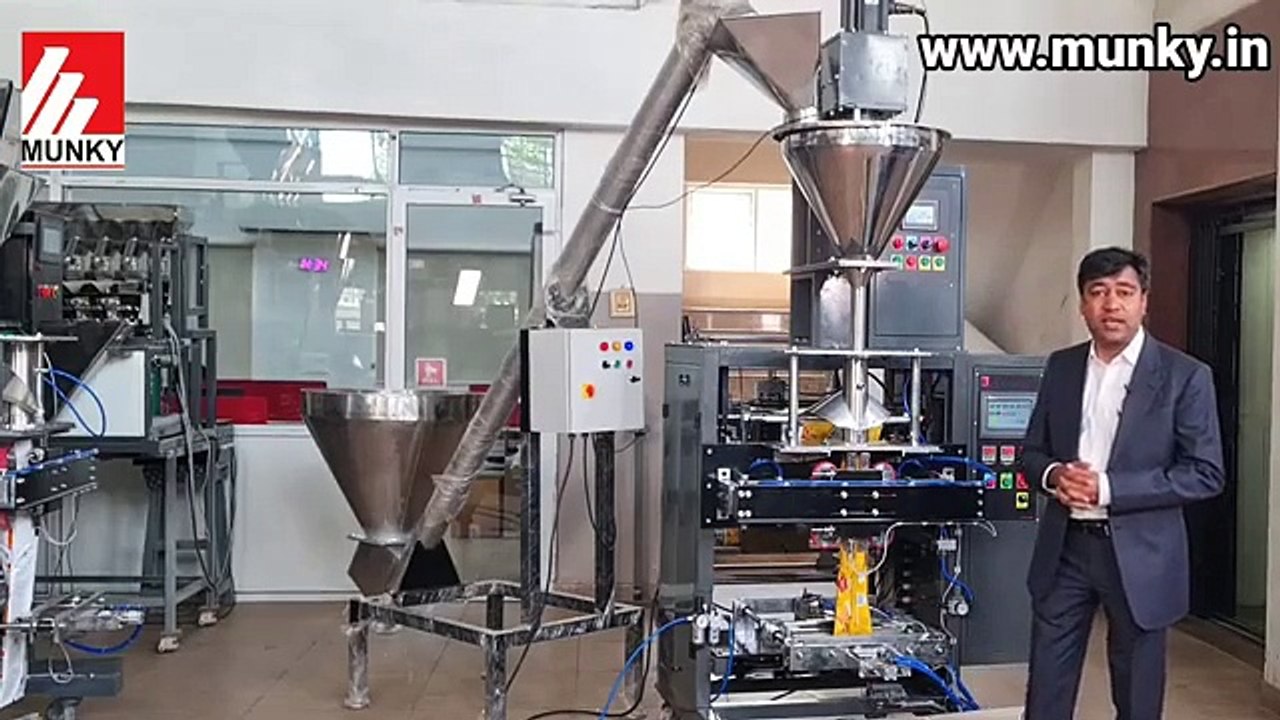 Masala Packing Machine  Spice Packing Machine Price – Munky Packaging Machine