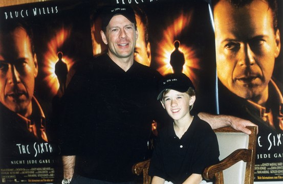 Haley Joel Osment praises Bruce Willis for helping him nail his performance in The Sixth Sense