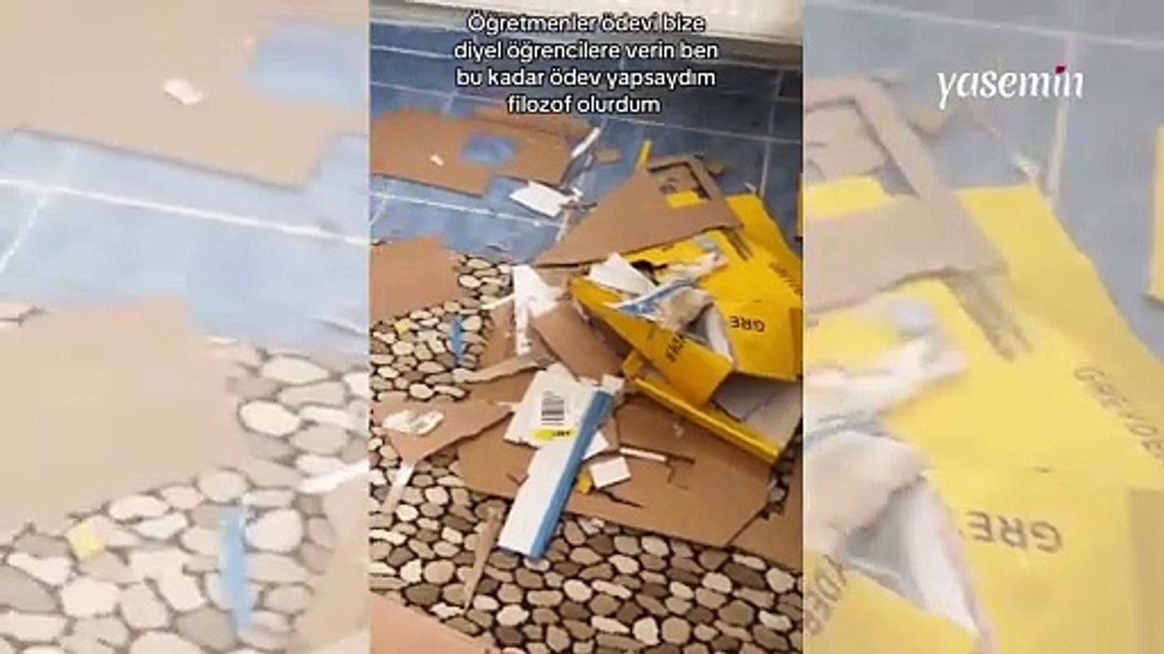 Bir babanın ödev isyanı sosyal medyada gündem oldu!