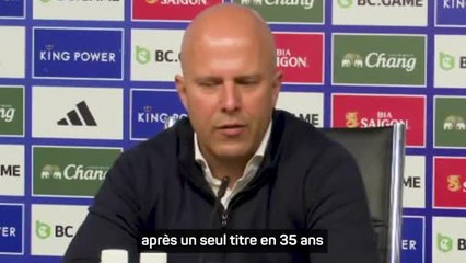 Liverpool - Slot : “Spécial pour les supporters”
