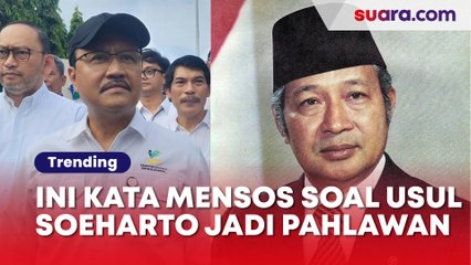 Mensos Buka Suara Soal Penolakan dan Proses Alur Pengusulan Soeharto Jadi Pahlawan Nasional