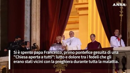 Addio a Bergoglio, il Papa che veniva dalla periferia