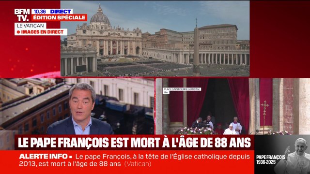 Période de deuil, corps exposé dans la basilique Saint-Pierre, funérailles... Le protocole qui va être mis en place après la mort du pape François