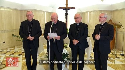 Annuncio della morte di Papa Francesco 21 aprile 2025
