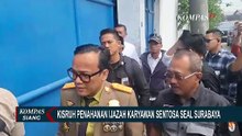 Usut Kasus Perusahaan Tahan Ijazah Karyawan di Surabaya, Begini Suasana di Gudang UD Sentosa Seal