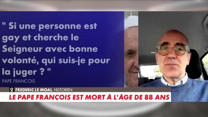 Frederic Le Moal : «Ce pontificat aura été majeur dans l'histoire de l'église.»
