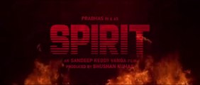 SPIRIT-Official Trailer |Prabhas - Don Lee-Sandeep Reedy Vanga