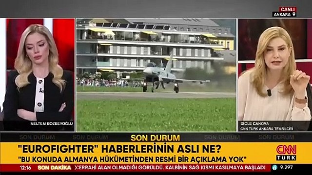 SON DAKİKA... Eurofighter haberlerinin aslı ne? Alman basınının Eurofighter iddiasına Ankara ne diyor? CNN TÜRK Ankara Temsilcisi Dicle Canova aktardı...