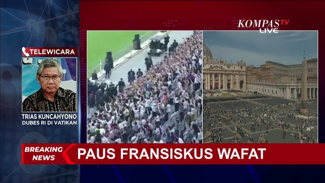 Paus Fransiskus Meninggal Dunia, Kenang Kunjungan Bersejarah ke Indonesia