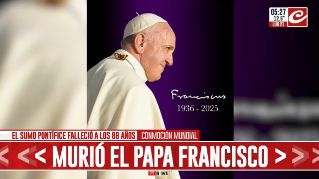 Dolor por la muerte de Francisco: estas fueron las últimas palabras en público del Papa