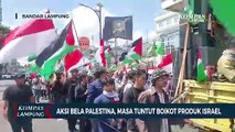 Aksi Bela Palestina di Lampung, Masa Tuntut Boikot Produk Israel