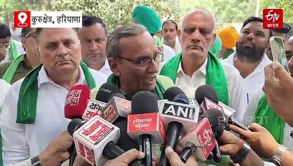 कुरुक्षेत्र अनाज मंडी में किसानों का प्रदर्शन, कमीशन एजेंट पर किसान नेताओं के साथ बदसलूकी के आरोप