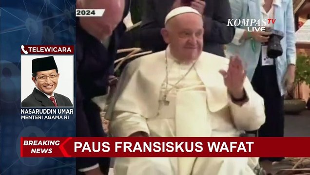 Paus Fransiskus Wafat, Menag Sempat Diundang Berkunjung ke Vatikan September Mendatang