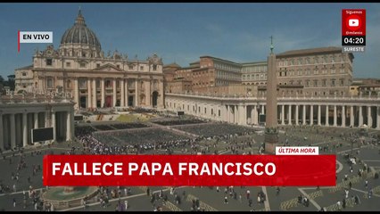 Campanas de la catedral de Toledo suenan en honor al Papa Francisco