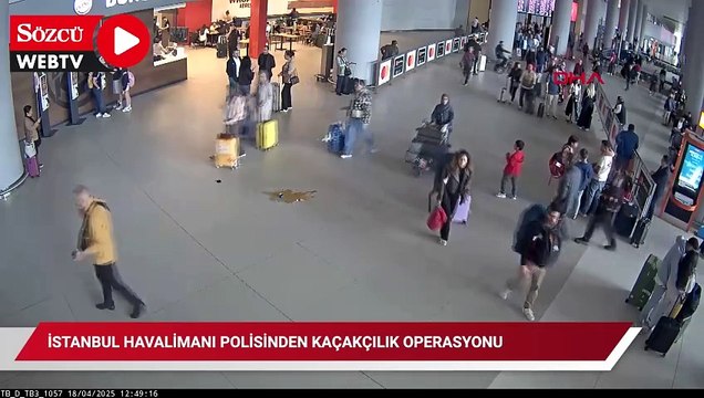 İstanbul Havalimanı polisinden kaçakçılık operasyonu: 2 gözaltı