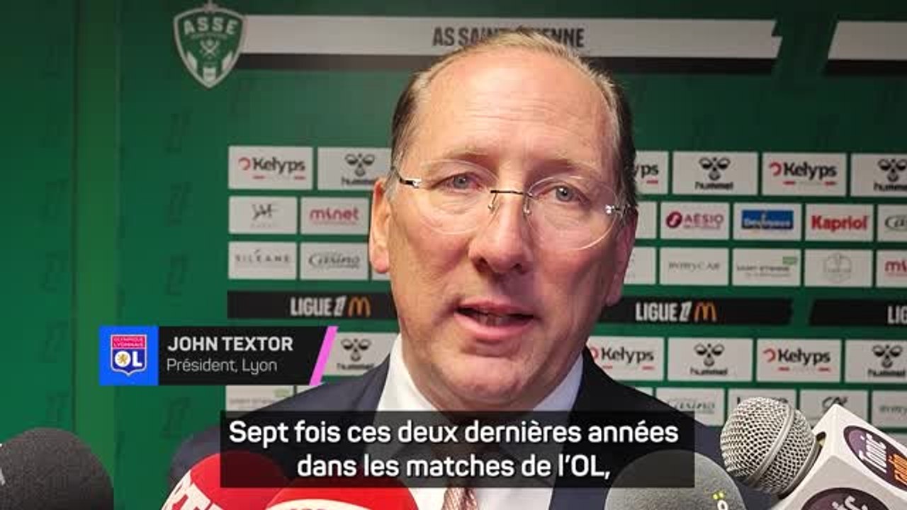 Lyon - Textor s’en prend à la VAR : “Huit erreurs contre nous en deux ans”