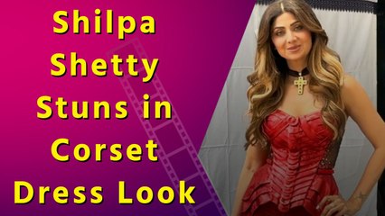Shilpa Shetty Turns Heads in Glamorous Fish-Cut Gown