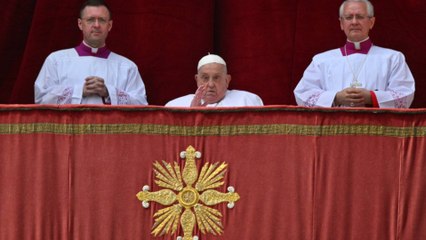 VIDEO | Así fue la última aparición en público del papa Francisco en Semana Santa