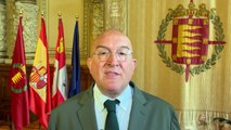 El alcalde de Valladolid, Jesús Julio Carnero, lamenta el fallecimiento del Papa Francisco.