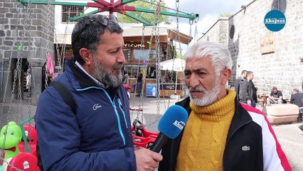 Diyarbakır’ın nostaljik dönme dolabı çocukları sevindiriyor