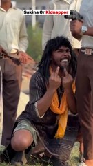 Sakina vs kidnapper 🤣🤣