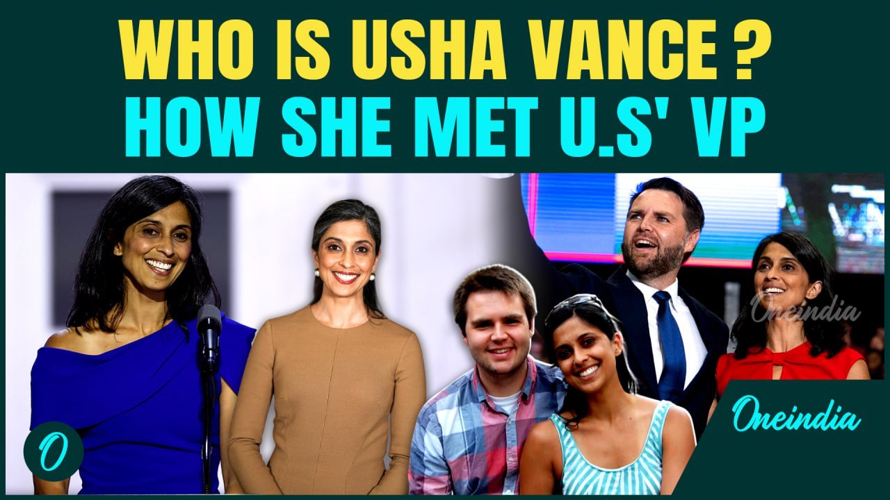 Who is USHA VANCE? JD Vance’s Wife's Hindu Roots, IIT Link And Andhra Legacy Explained
