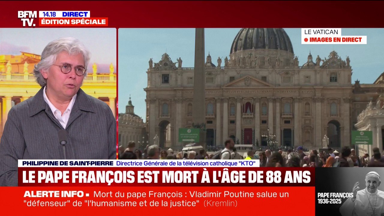 Mort du pape François: le Vatican envisage d'exposer son corps à partir de mercredi dans la basilique Saint-Pierre