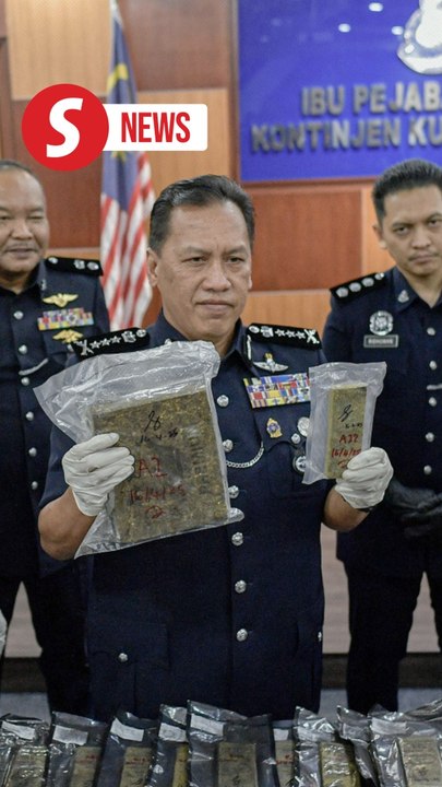 Police bust two drug syndicates in KL, seize over rm450,000 in narcotics