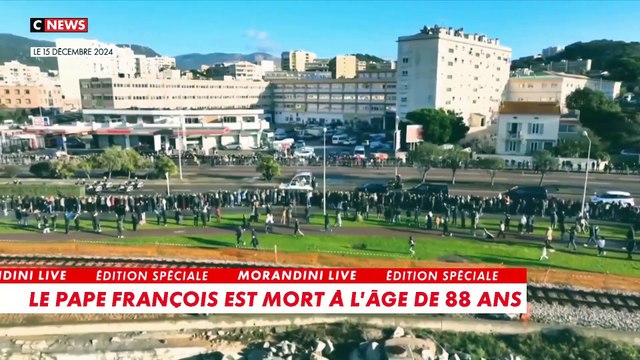 Disparition du Pape François : La dernière visite du Pape en dehors de l'Italie était en Corse et a marqué les fidèles de l'Ile de beauté, bouleversés depuis ce matin