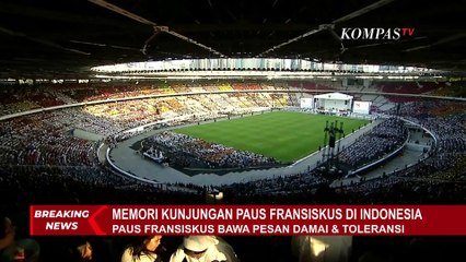 Penuh Kenangan & Pesan Berharga, Intip Memori Kunjungan Paus Fransiskus ke Indonesia