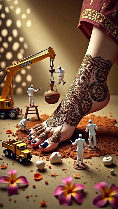 mehndi design good look #kashaffvlogs and mircefull night