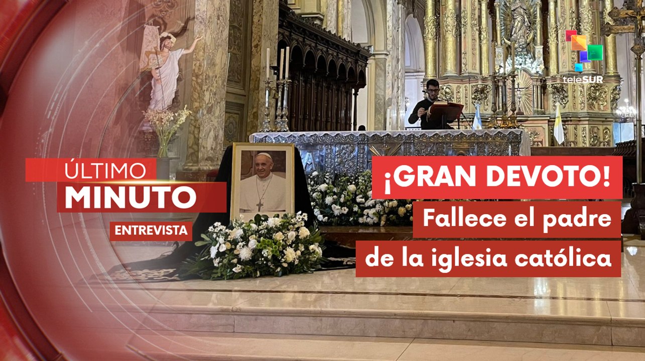 Fieles despiden al Papa Francisco en la Catedral de Buenos Aires