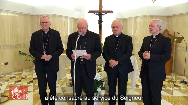 Disparition du Pape François : Ce moment historique quand le Cardinal Kevin Farrell annonce la mort du #ape François ce lundi