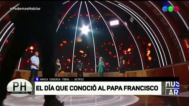 Eugenia Tobal recuerda en PH Podemos Hablar su emocionante encuentro con el Papa Francisco cuando le pidió cumplir su sueño de ser mamá
