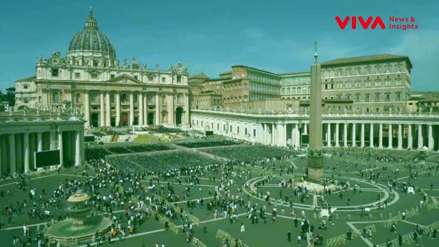 Suasana di Vatikan Sesaat Setelah Paus Fransiskus Meninggal