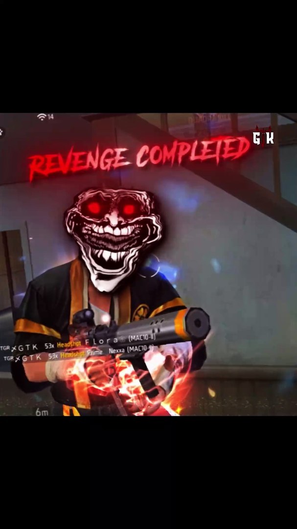 ⁣Perfect Revenge By GTK111😈🗿#shortsfeed #gtkgaming