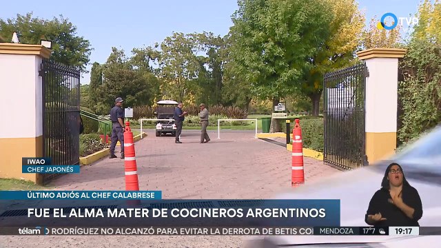 El recuerdo de familiares, amigos y colegas al Chef Calabrese