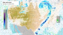 US Weather this Week - rain and snow chances