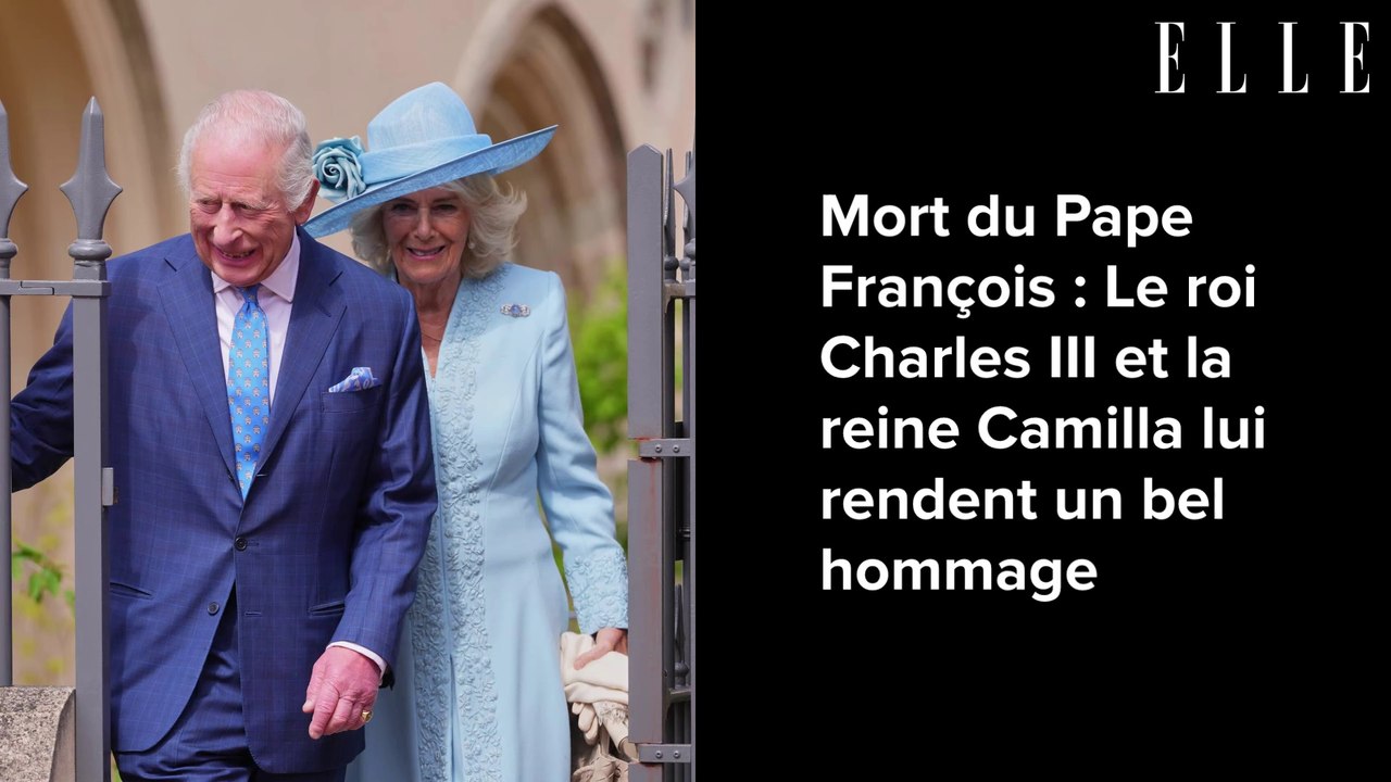 Mort du Pape François : le roi Charles III et la reine Camilla lui rendent un bel hommage
