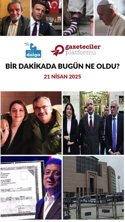 Bir dakikada bugün ne oldu?