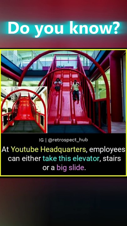 YouTube Office Is a Playground for Adults! Slides Included!