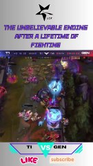 UNBELIEVABLE ENDING AFTER A LIFETIME OF FIGHTING #LeagueOfLegends