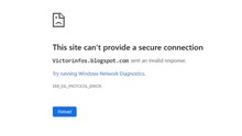 Solved - this site can t provide a secure connection chrome error