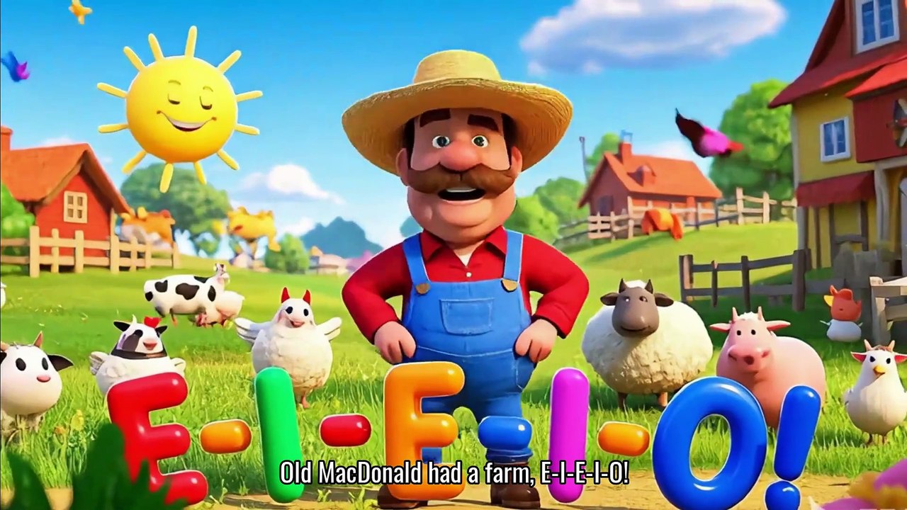 Old MacDonald Had A Farm + More | Kids Songs and Nursery Rhymes | English party Simple Songs