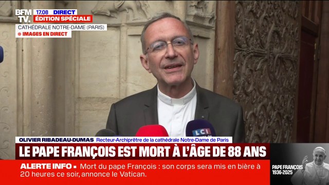 Mort du pape François: une messe sera organisée à18h à Notre-Dame de Paris, puis une veillée à 20h