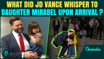 Vance’s Daughter Mirabel Wins Hearts in Anarkali | Sweet Whisper Moment at Palam Caught Attention