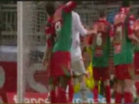 Lyon - Sedan coupe de france demi finale juninho coup franc