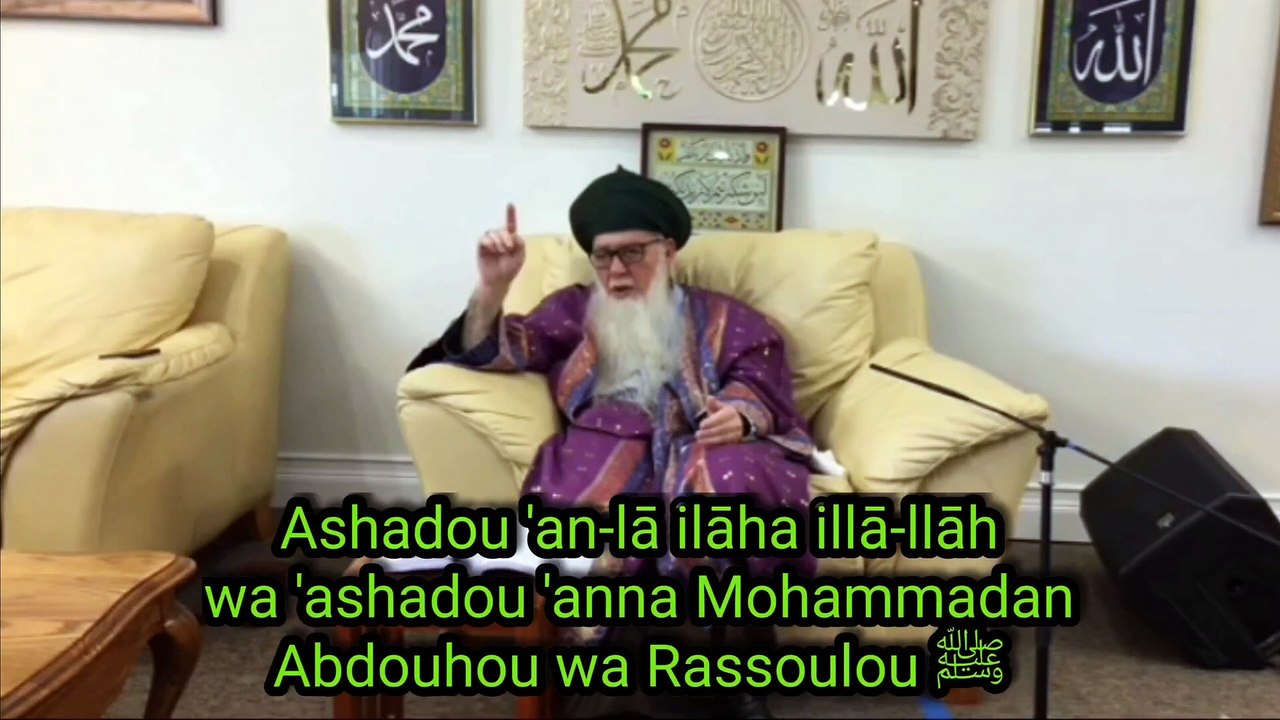 Baya (Initiation) avec Mawlana Cheikh Hisham Kabbani dans la tariqa Naqshbandi